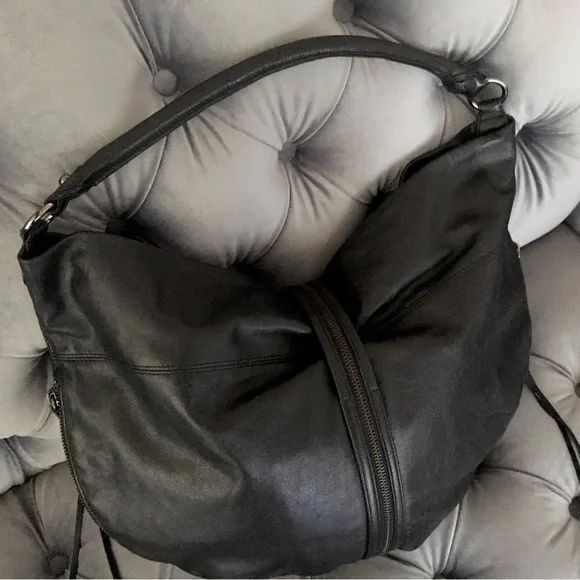 Rebecca Minkoff Awesome! Darling Black Hobo handbag - Picture 3 of 10